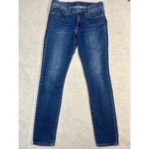 Lucky‎ Brand Womens Blue Denim Skinny Jeans Size 2 26